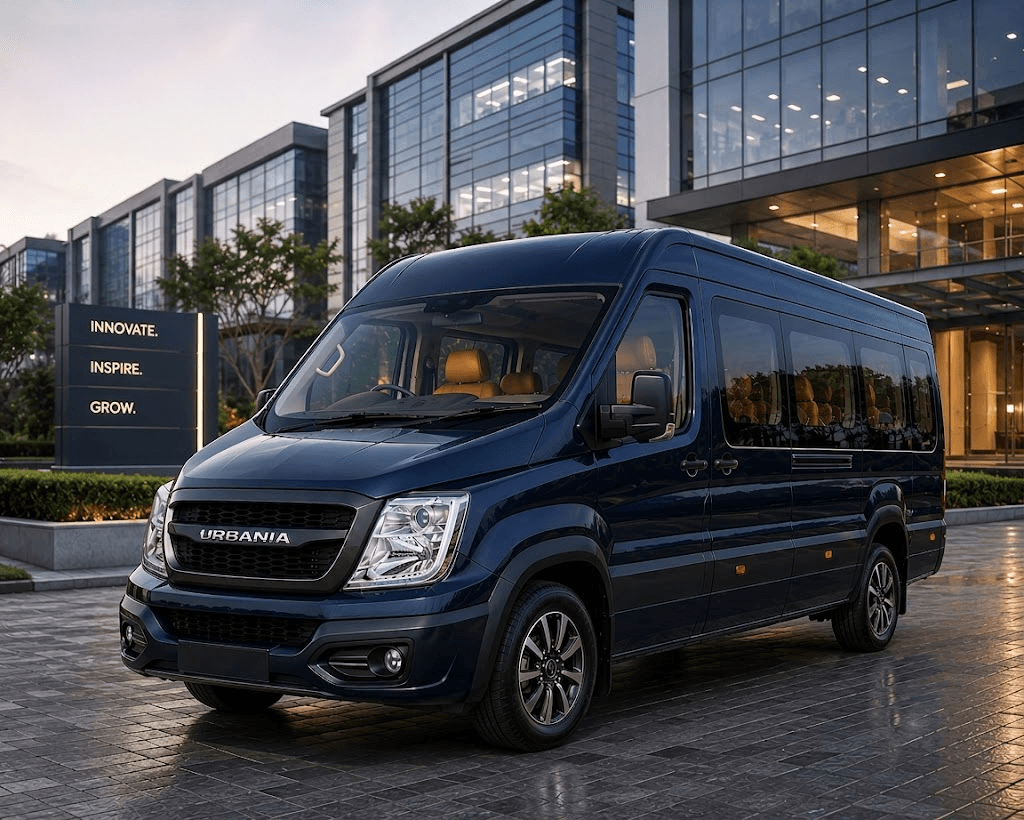 Force Urbania 10 Seater Maharaja interior