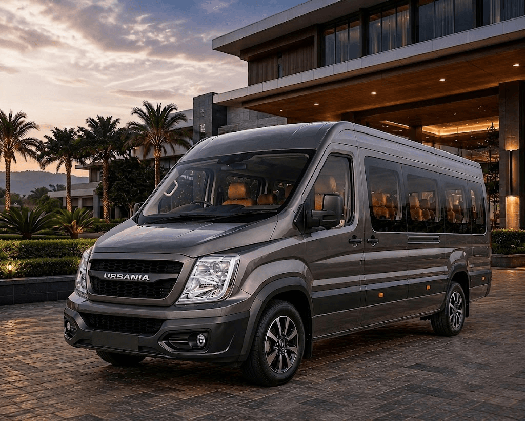 Force Urbania 12 Seater Maharaja interior
