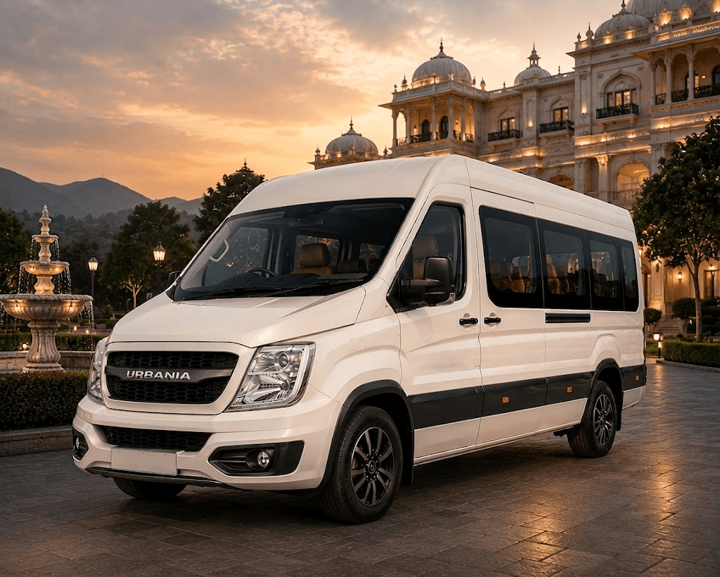 Force Urbania 9 Seater Maharaja interior
