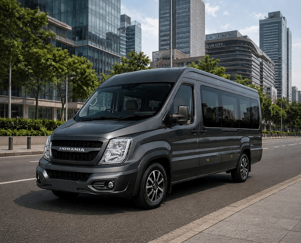 Force Urbania 10 Seater interior