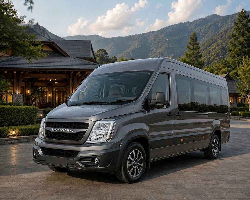 Force Urbania 16 Seater Modified interior
